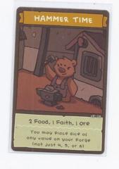 Barbearians: Hammer Time promo card board game greenbrier
